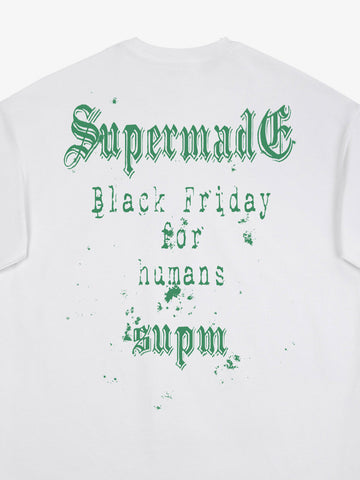 Gothic Skull Spiderweb Graphic T-Shirt 