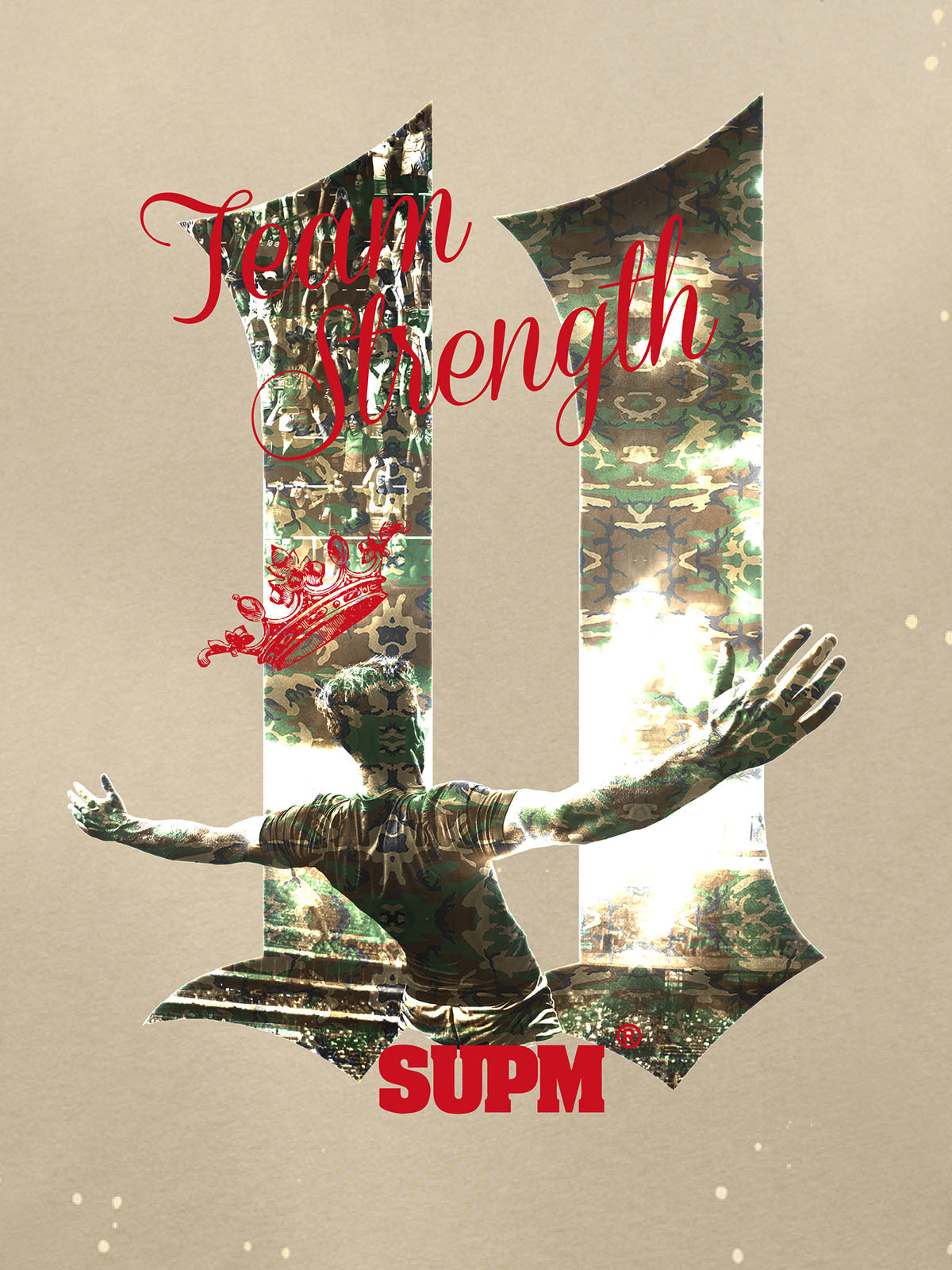 Unisex distressed loose-fitting cotton short-sleeved T-shirts featuring a print of the "11" team strength from the FIFA World Cup and a splatter-wash finish. 