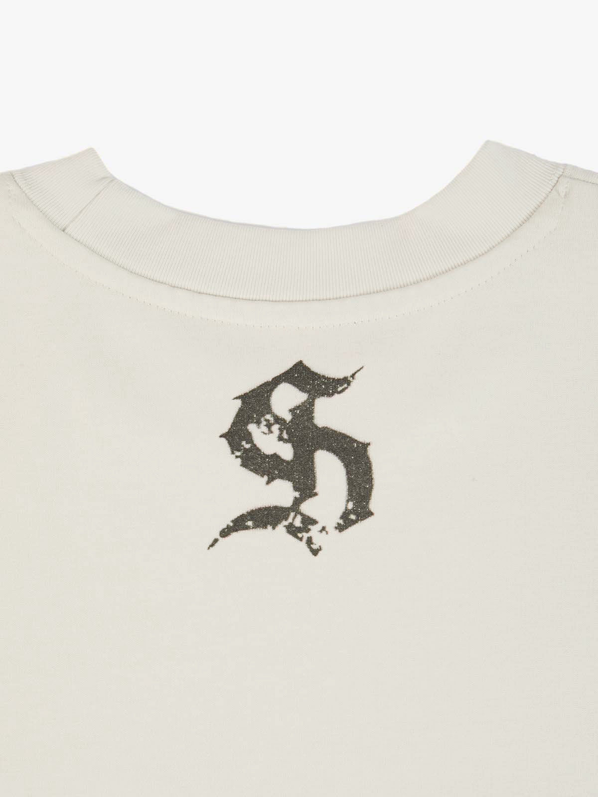 Supermade Distressed Ripped "Burn Your Flag" Sleeveless T-Shirt 