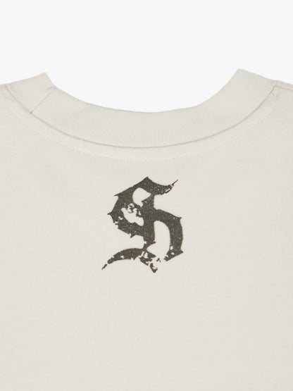 Supermade Distressed Ripped "Burn Your Flag" Sleeveless T-Shirt 