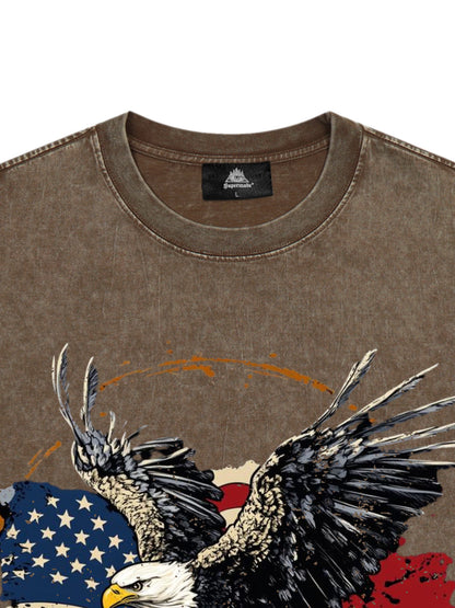 Original Statue of Liberty Design Graphic T-Shirt 