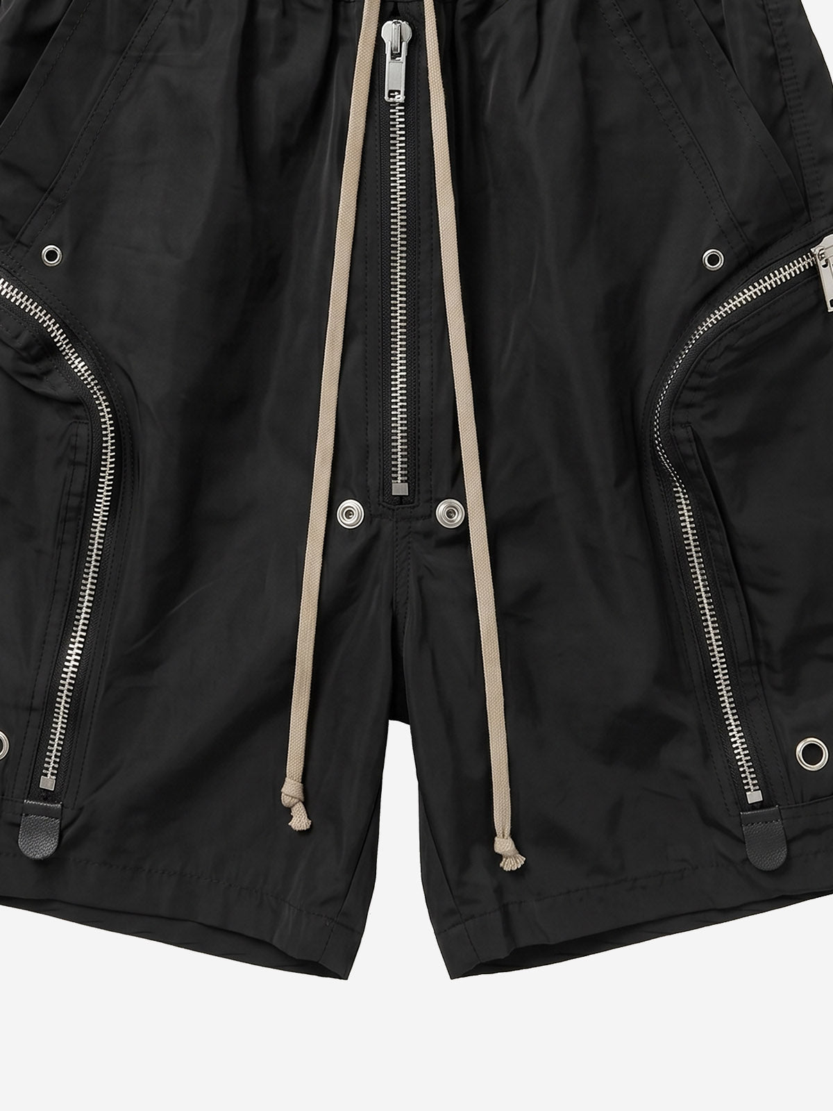 Heavy Zip Functional Techwear Shorts 