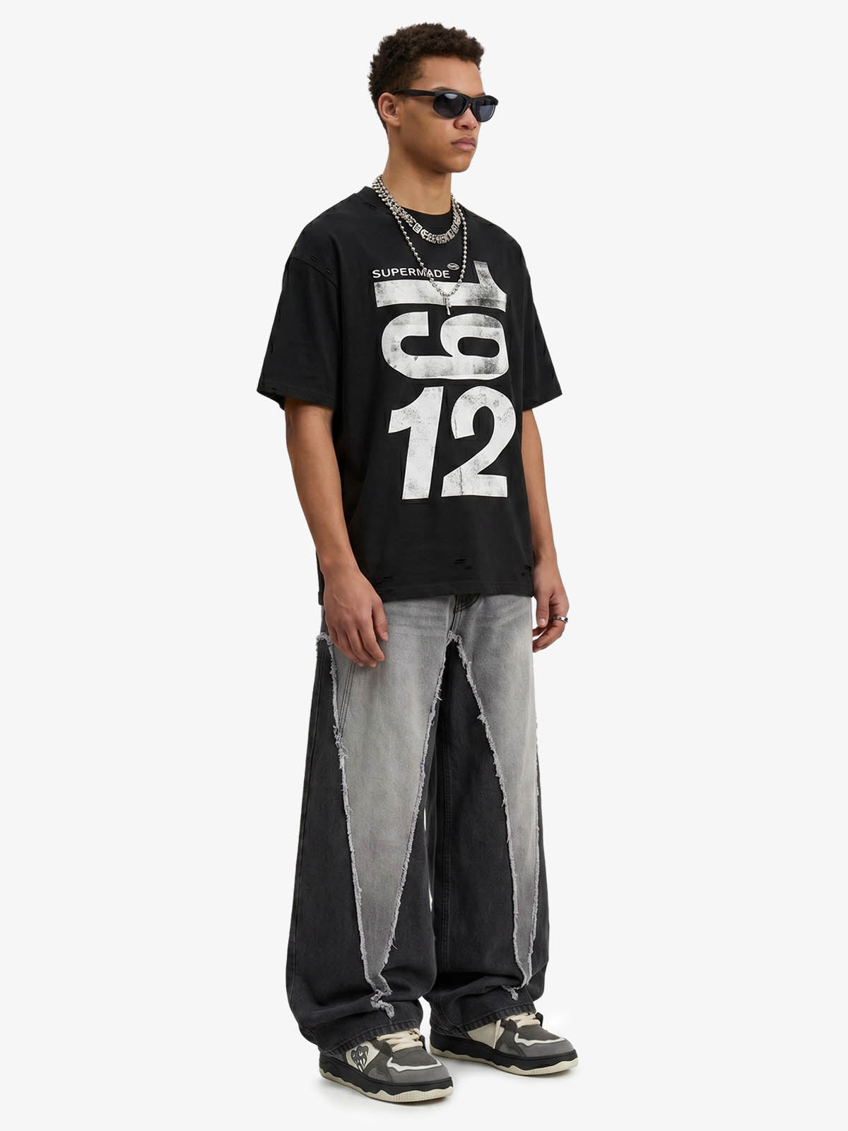 Vintage Racing Number Graphic T-Shirt 