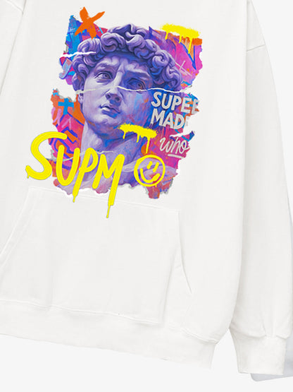 Graffiti David Statue Hoodie 