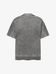 Exposed Seam Washed T Shirt 