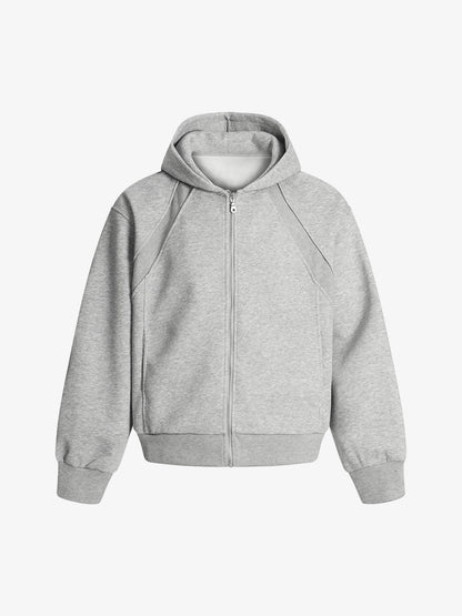 Street Deconstruction Open Hooded Hoodie 