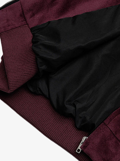 Stylish Embellished Bomber Jacket for Women - Perfect for Fall and Winter Outfits 