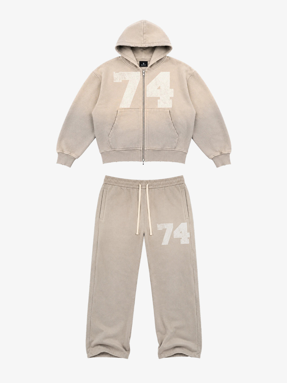 Ombré Number Graphic Matching Set