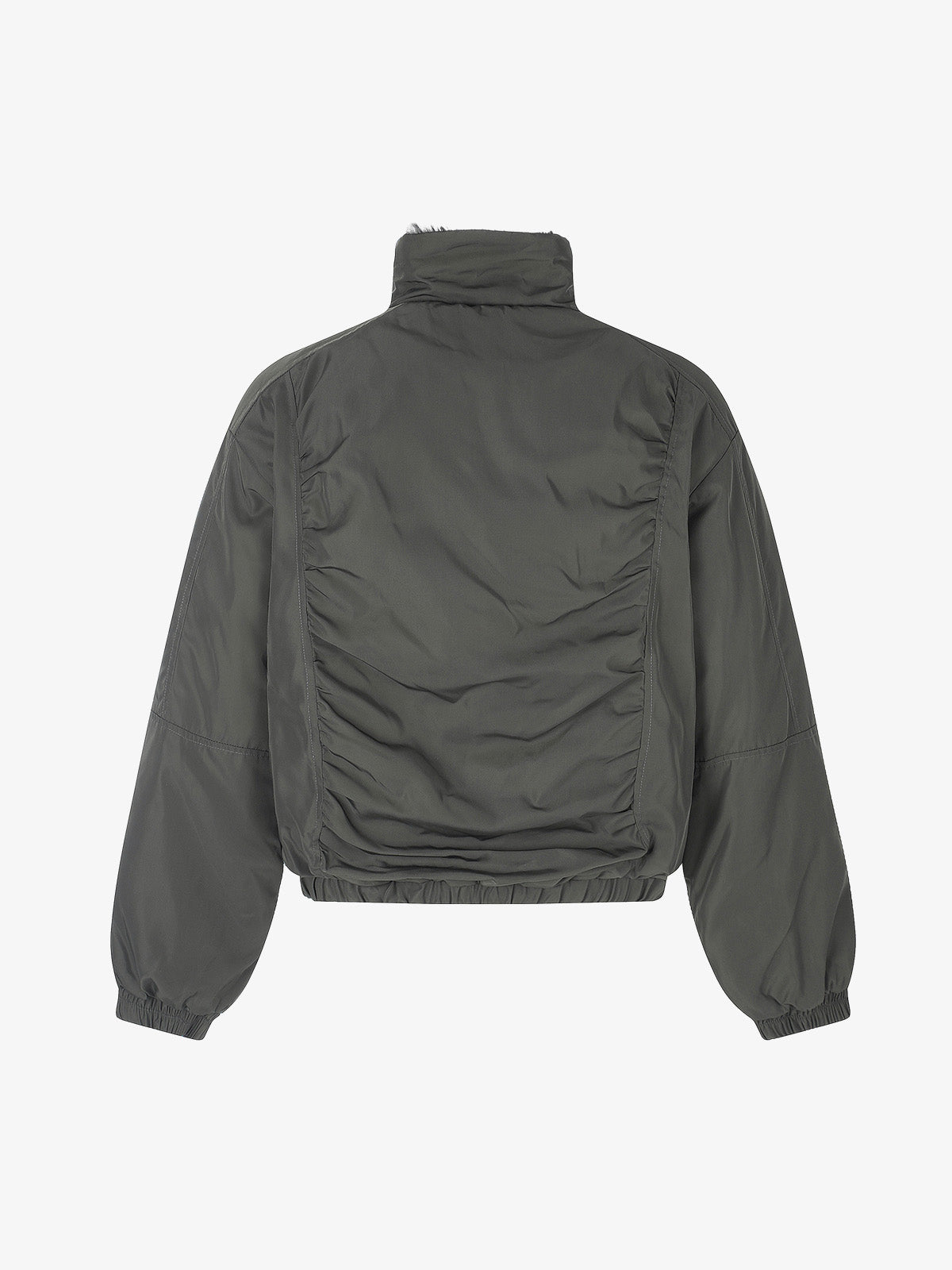 Napoleonic Double-Breasted Peaked-Lapel Padded Coat
