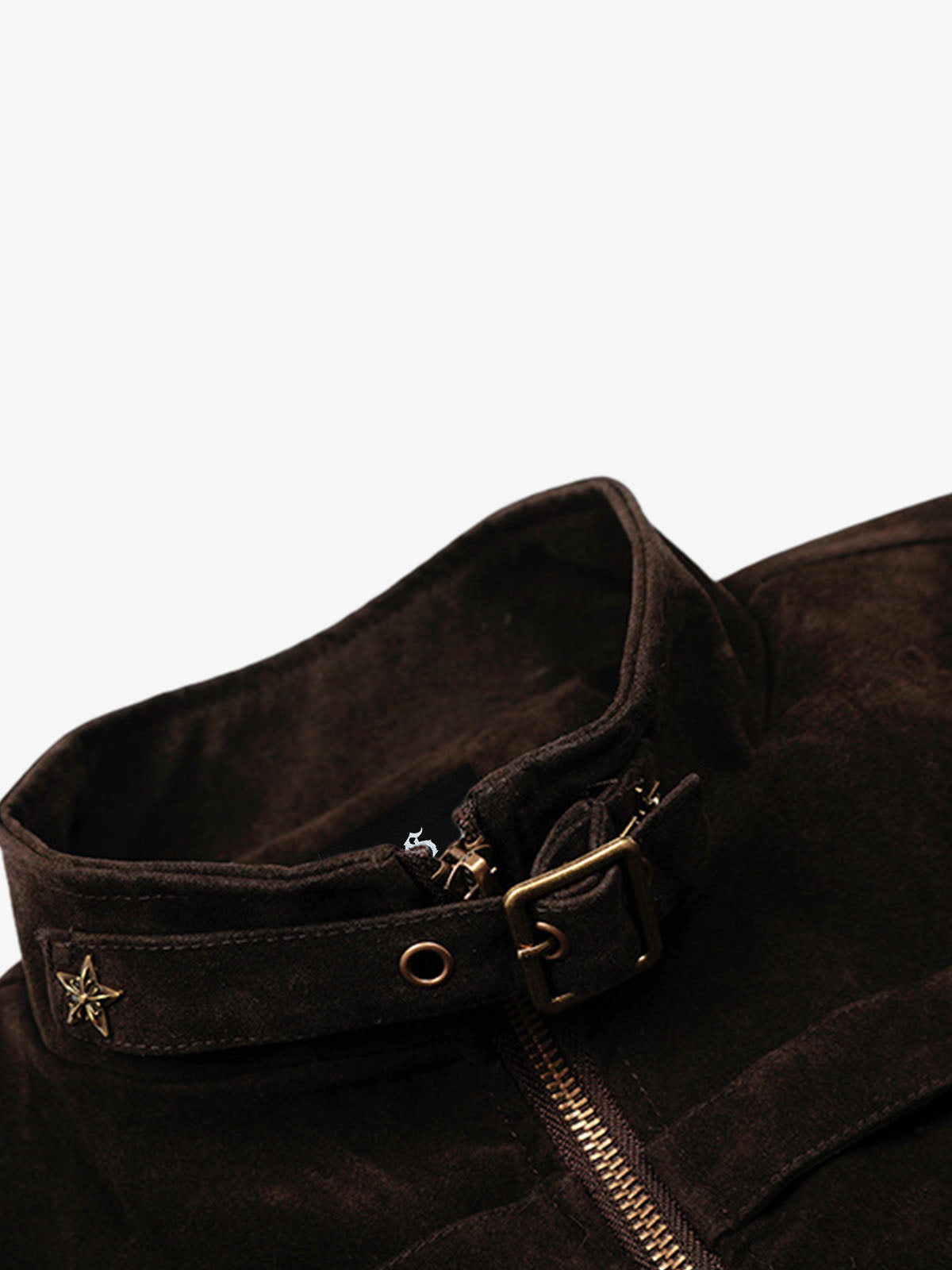 veste en daim à étoiles