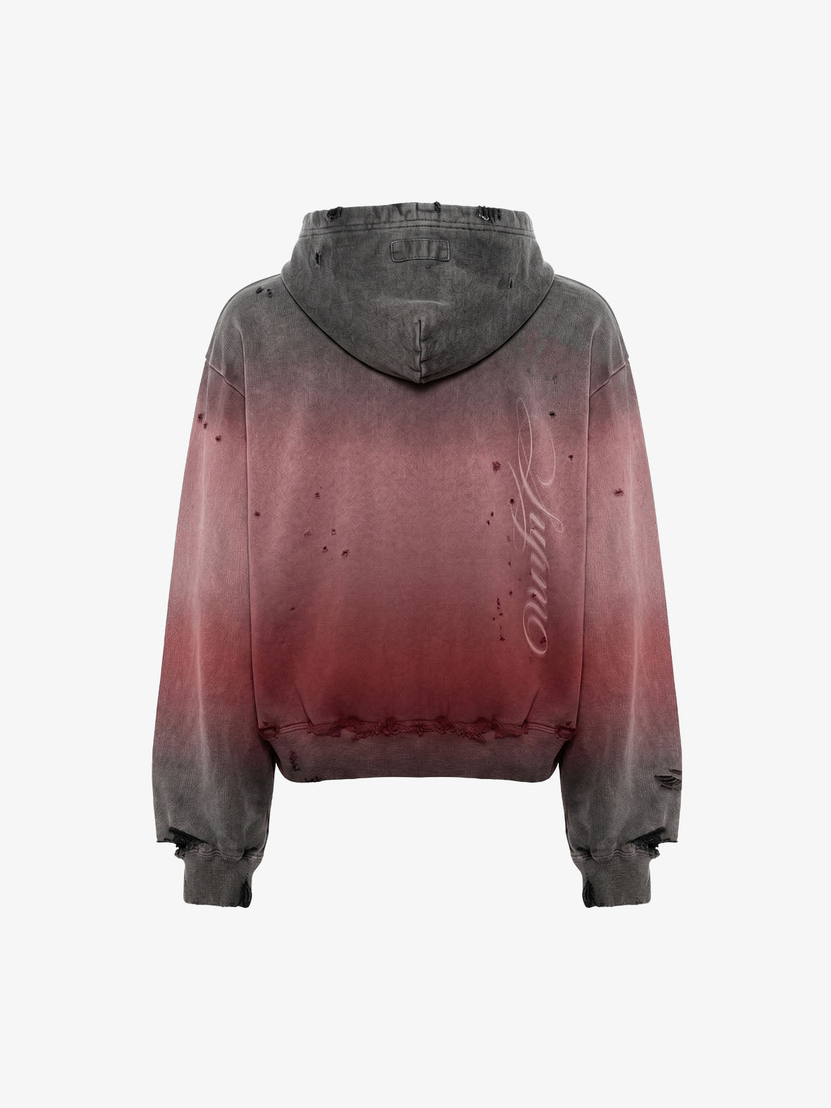 Dip-Dye Gradient Washed Sweatshirt