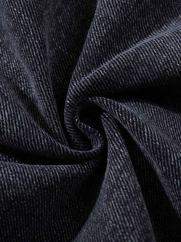 Retro Distressed Colorful Graffiti Art Print Jeans 