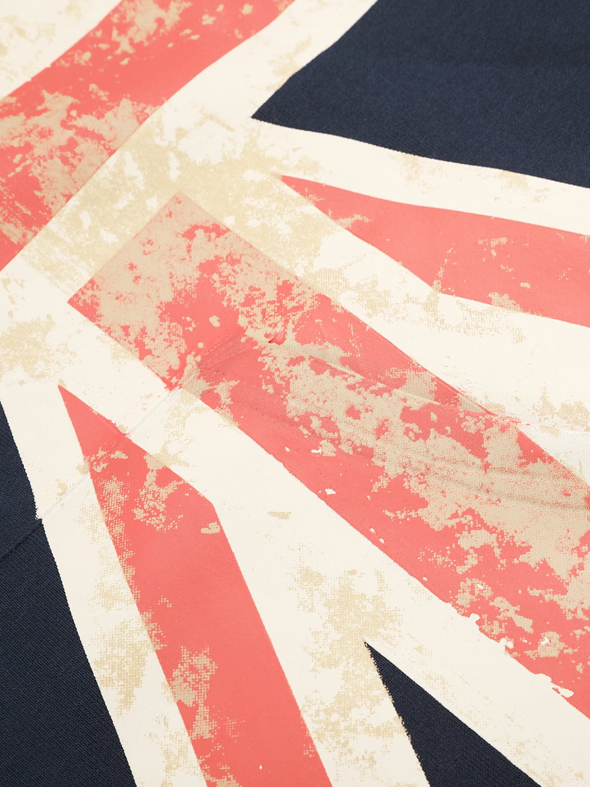 Giacca con cappuccio in pelliccia Union Jack