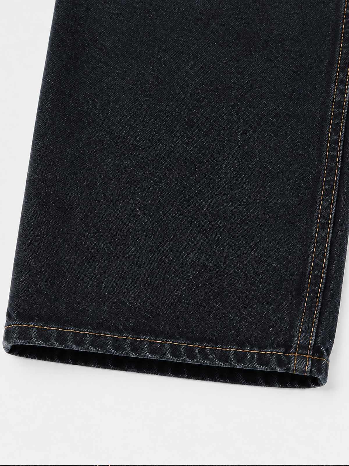 Patch Graphic Wide-Leg Jeans