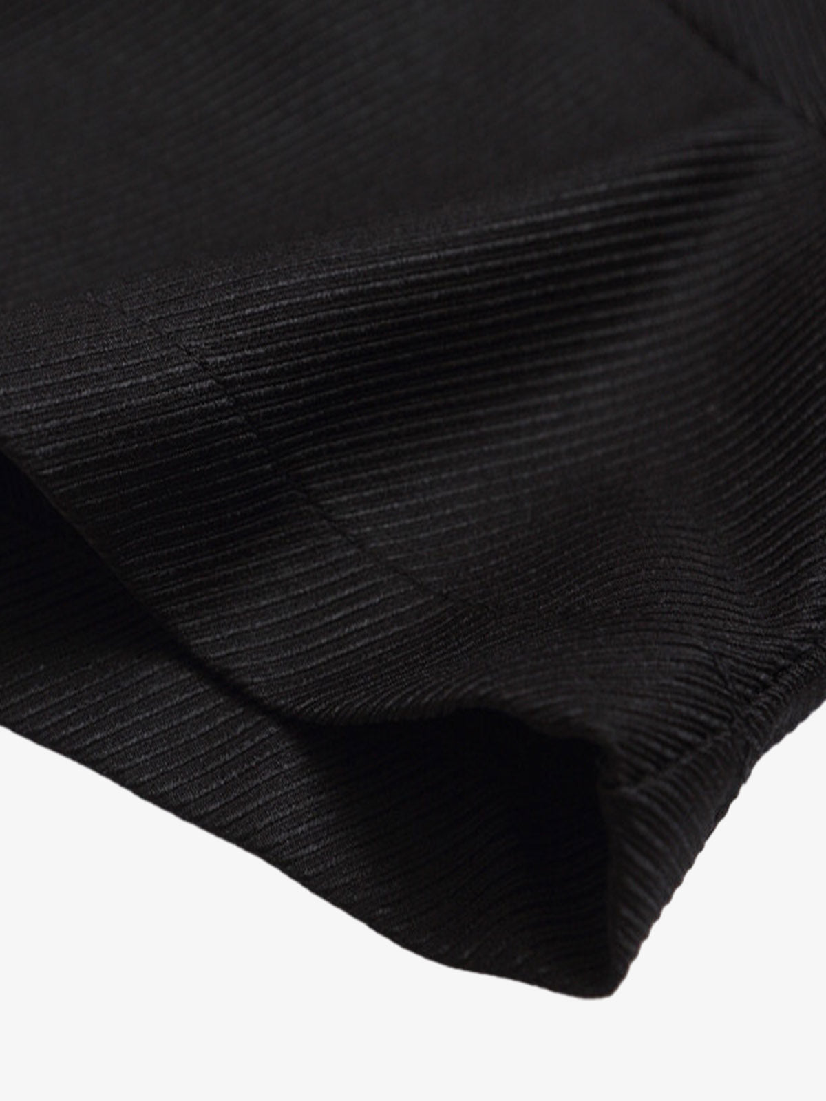 Fake Two-piece Stitching Lapel Pearl Button Shirt 