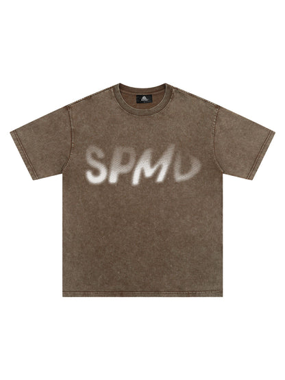 Original Washed  "SPMD" Graphic T-Shirt 