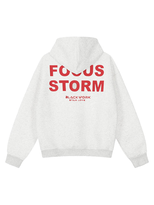 Thesupermade Star Love Printed Hoodie 
