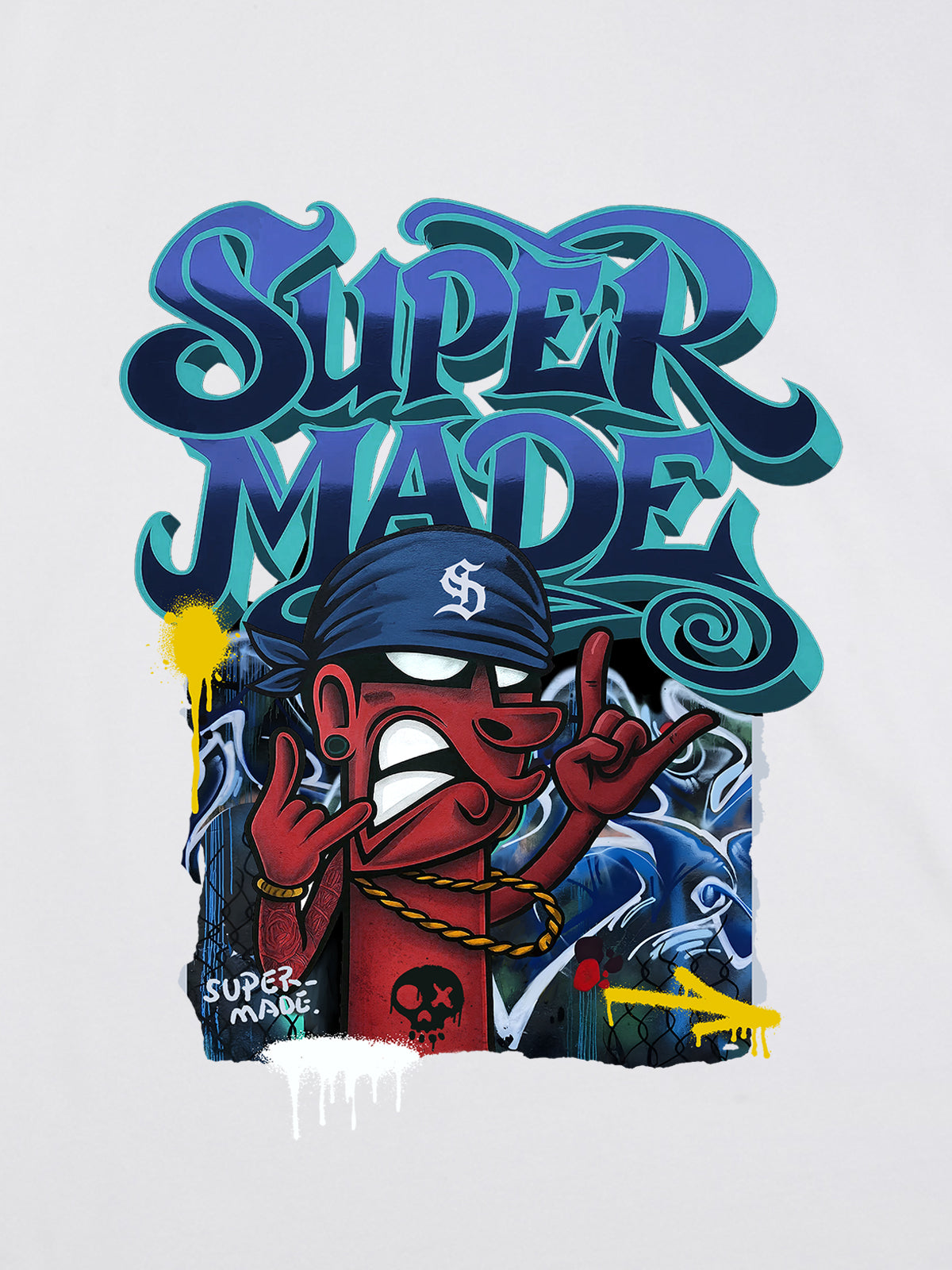 Bold Graphic T-Shirt for Streetwear Enthusiasts 