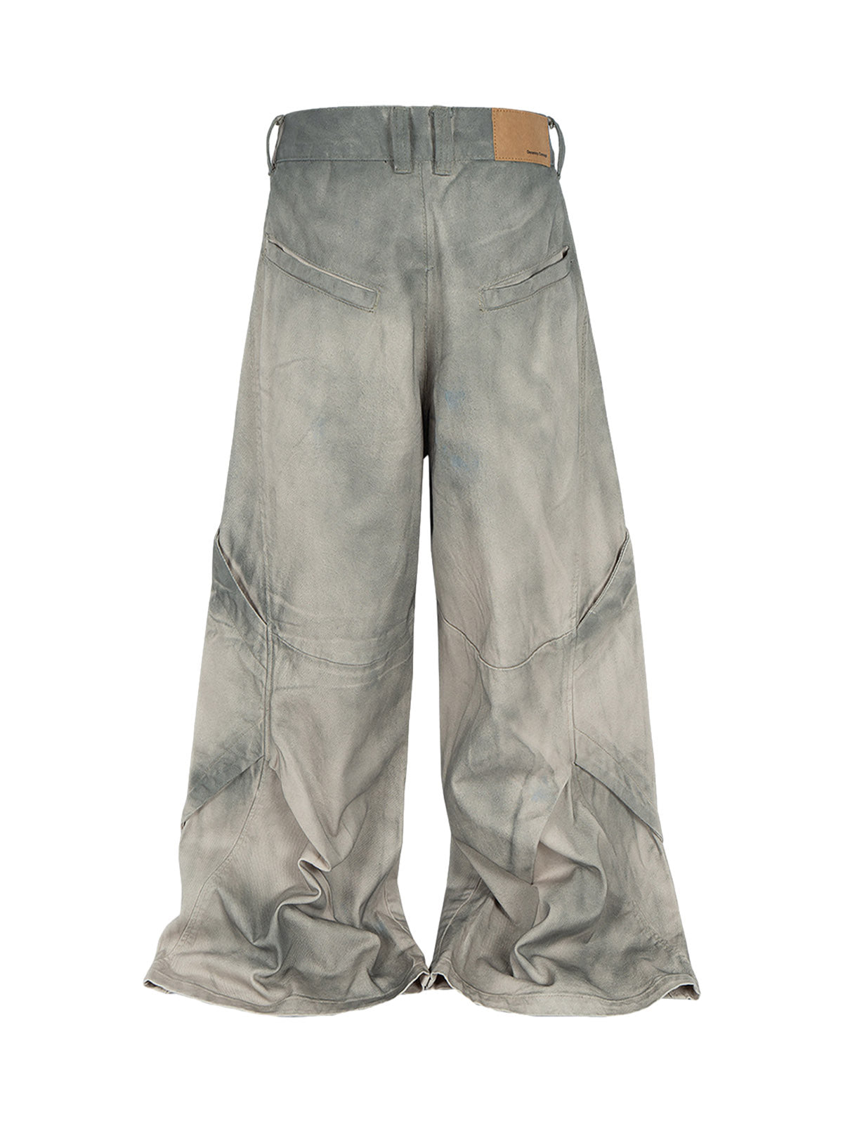 Retro Dirty Dye Baggy Pants 