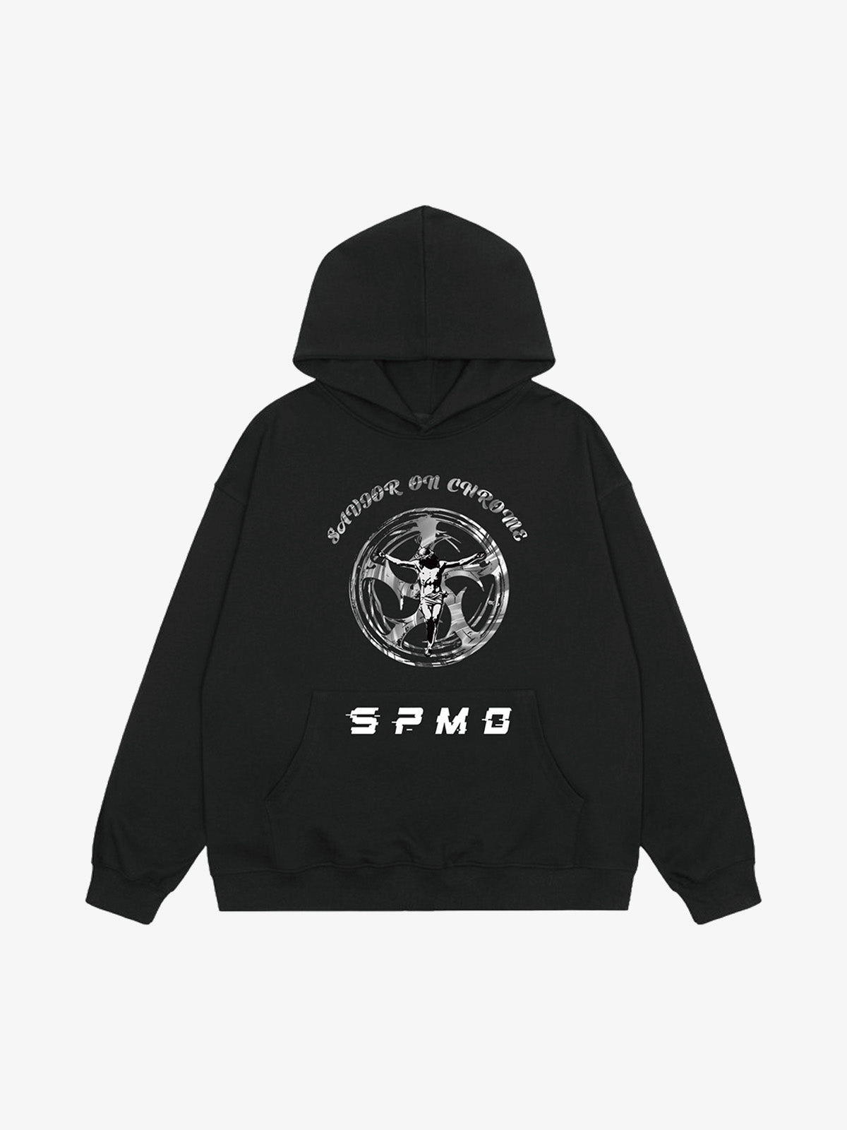 SAVIOR ON CHROME Graphic Hoodie 