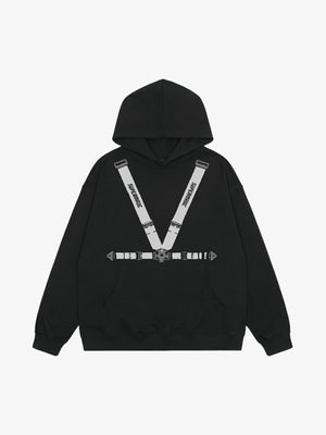 Racing seat belt Design Hoodie 