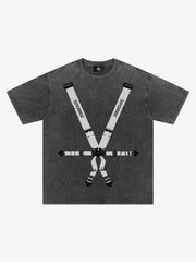 Original Racing Seat Belt Graphic T-Shirt 