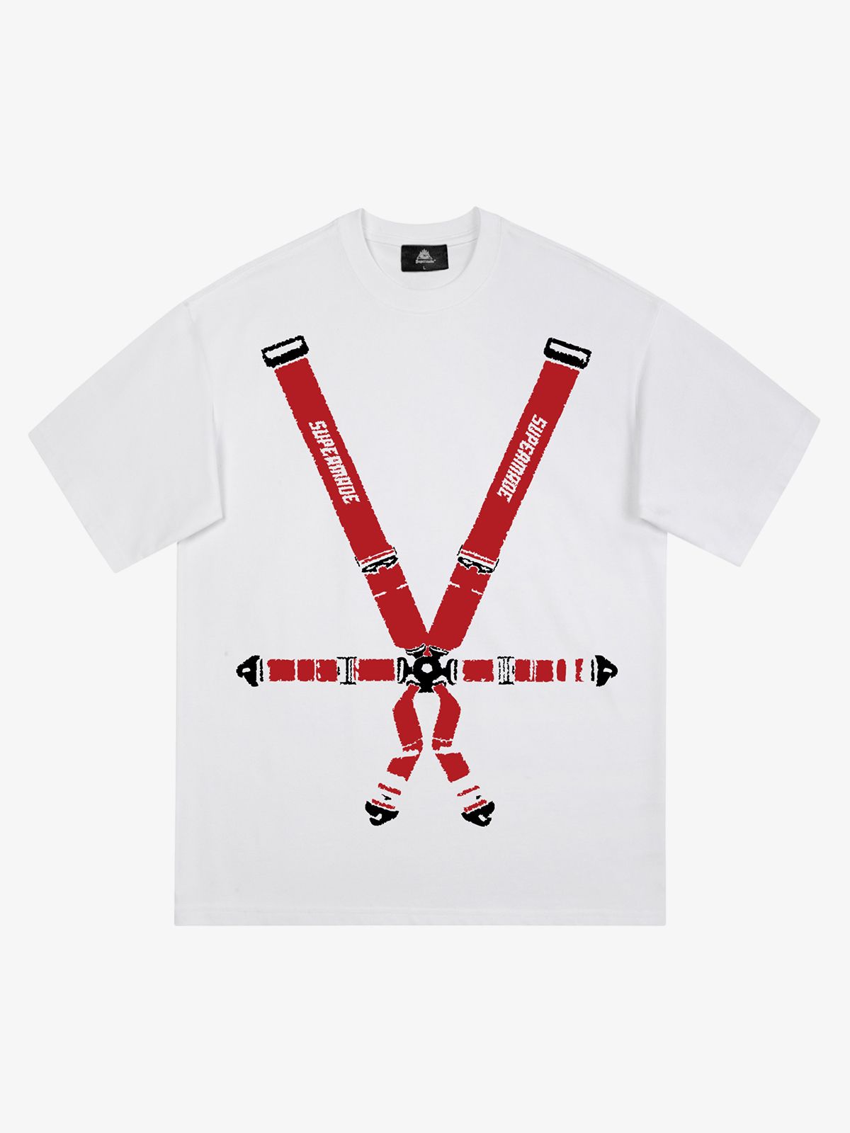 Original Racing Seat Belt Graphic T-Shirt 
