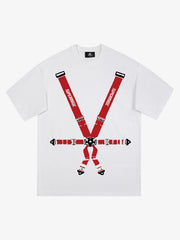 Original Racing Seat Belt Graphic T-Shirt 