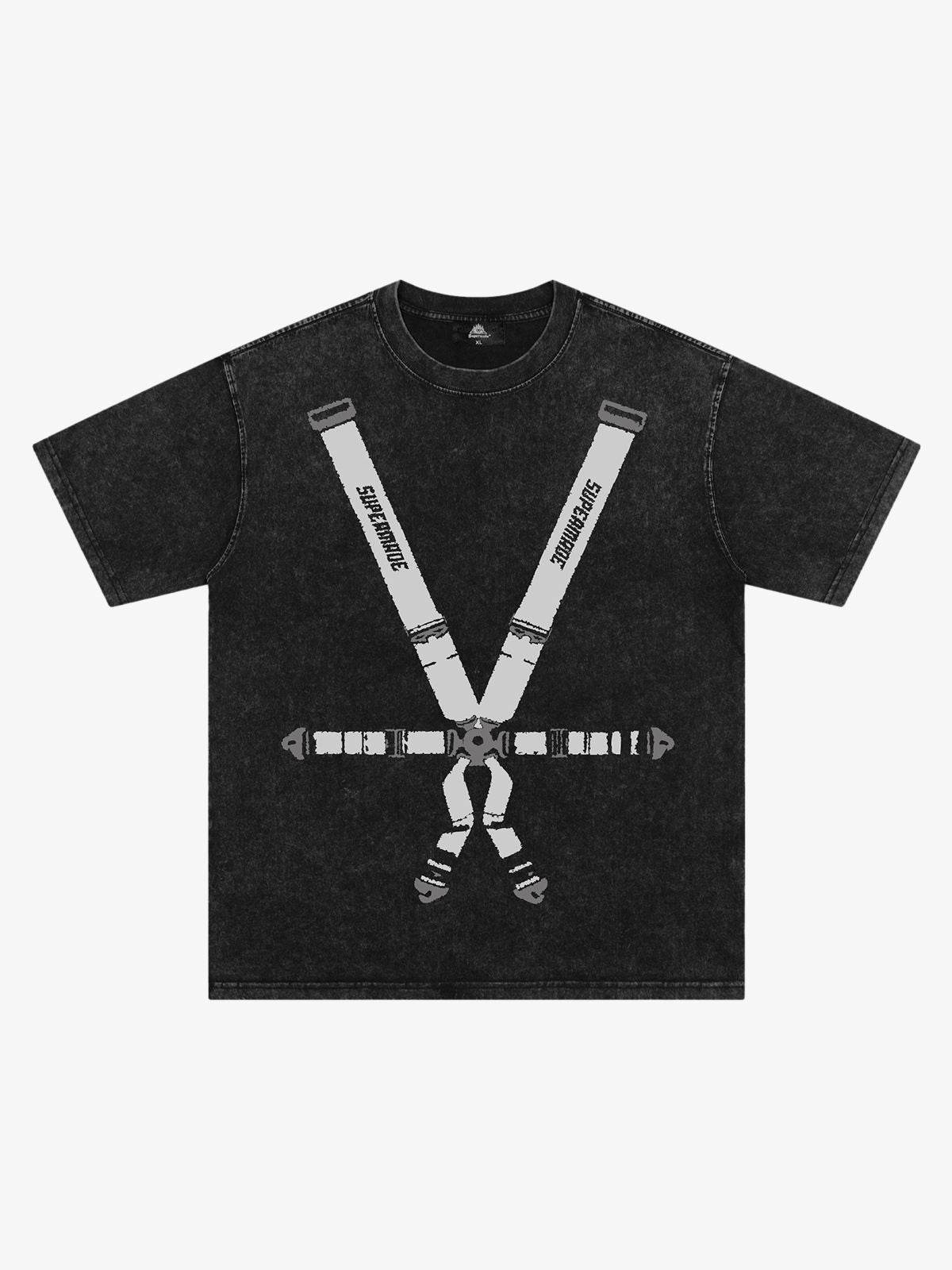 Original Racing Seat Belt Graphic T-Shirt 