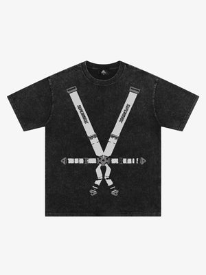 Original Racing seatbelt graphic T-shirt 