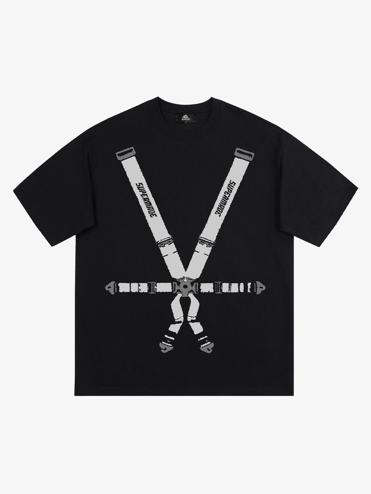 Original Racing Seat Belt Graphic T-Shirt 