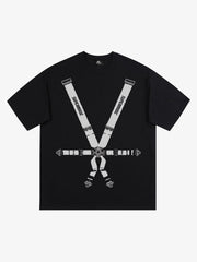 Original Racing Seat Belt Graphic T-Shirt 