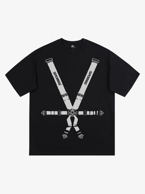 Original Racing seatbelt graphic T-shirt 