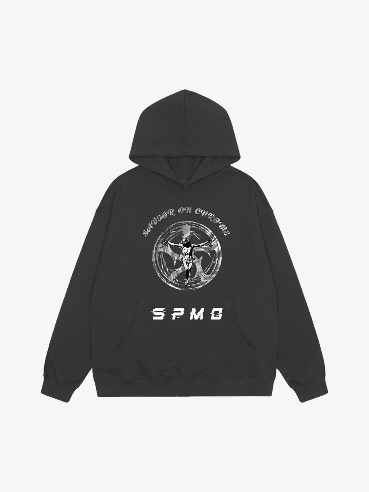 SAVIOR ON CHROME Graphic Hoodie 