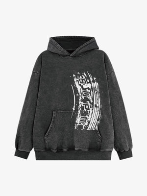 Tire track pattern design Hoodie 