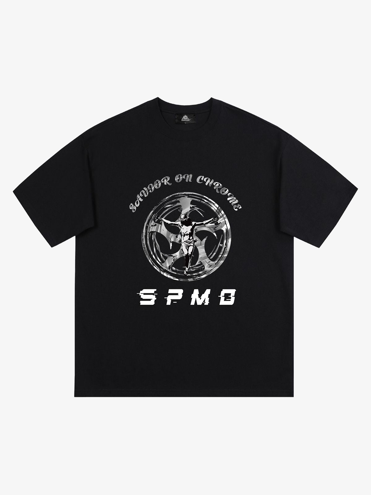 SAVIOR ON CHROME Graphic T-Shirt 