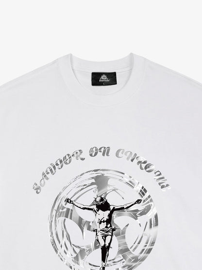 SAVIOR ON CHROME Graphic T-Shirt 