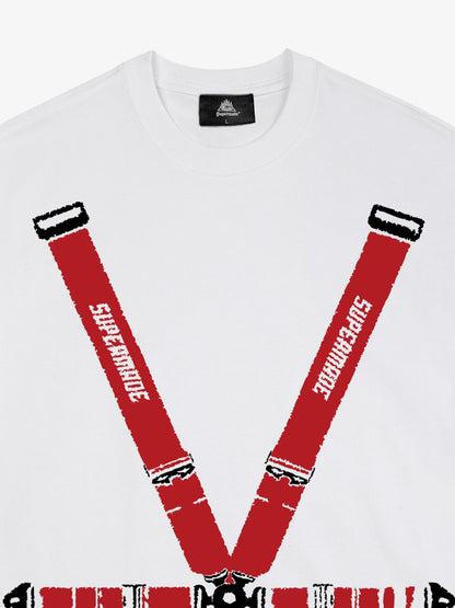 Original Racing seatbelt graphic T-shirt 