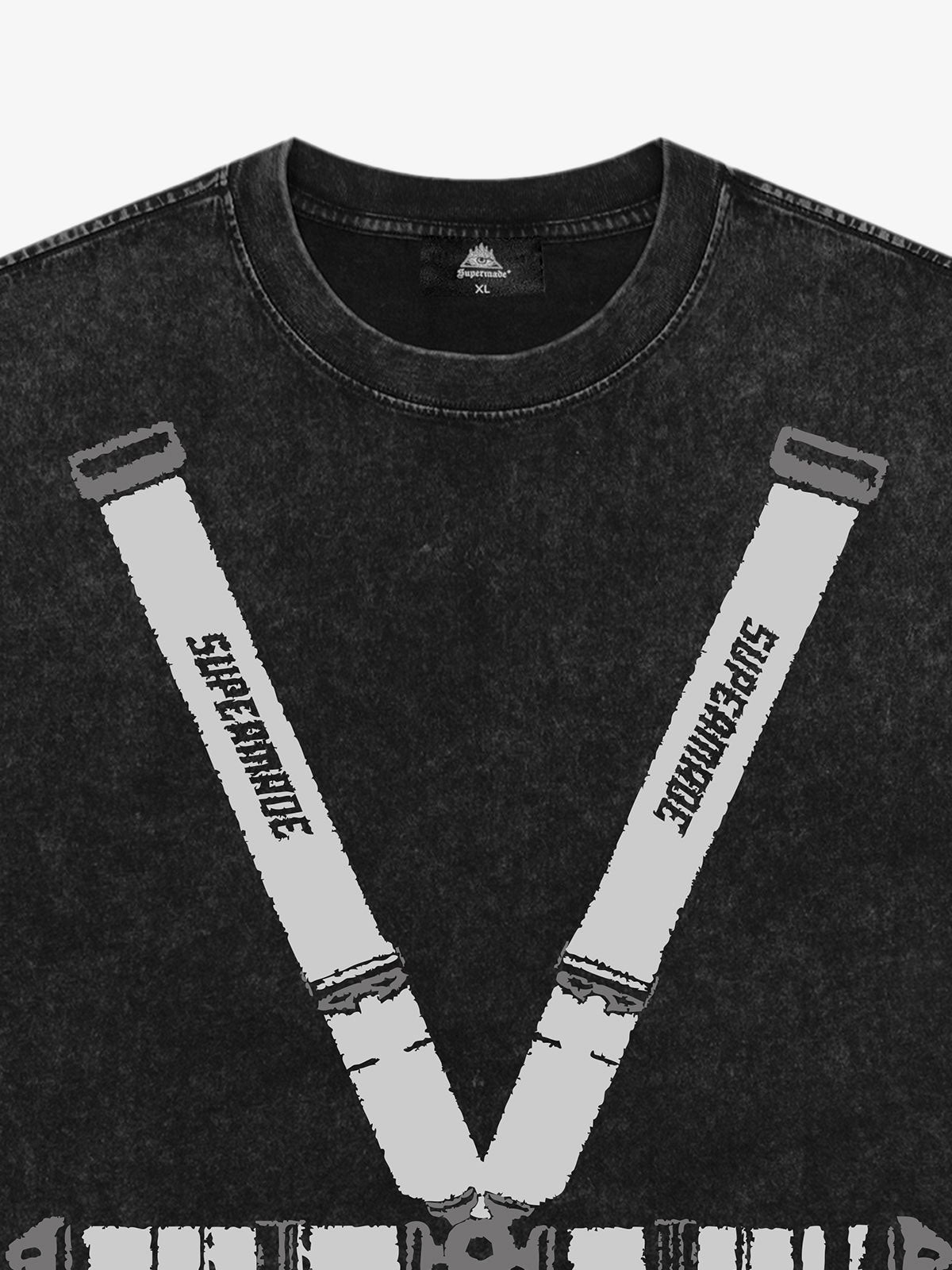 Original Racing seatbelt graphic T-shirt 