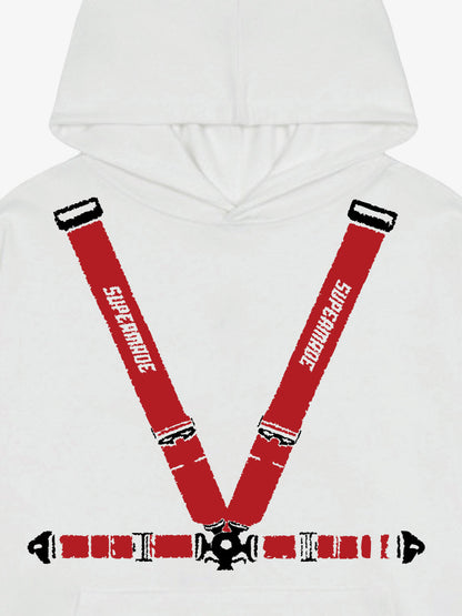 Racing seat belt Design Hoodie 