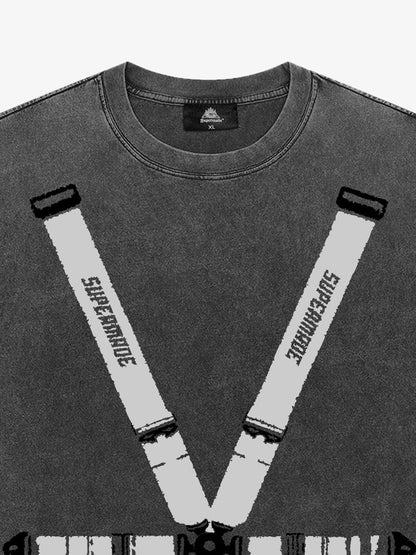 Original Racing seatbelt graphic T-shirt 