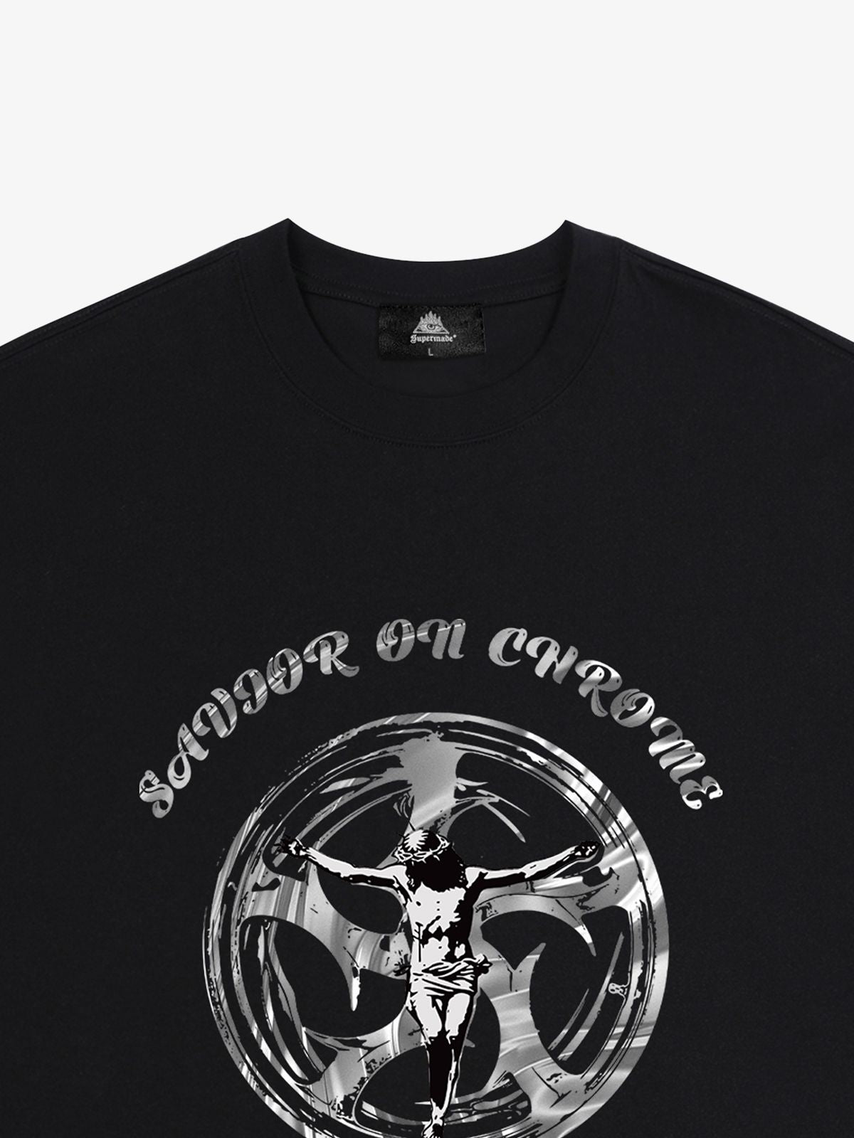 SAVIOR ON CHROME Graphic T-Shirt 