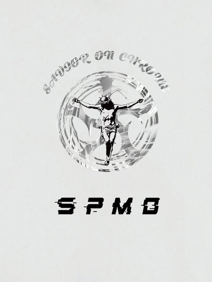 SAVIOR ON CHROME Graphic Hoodie 
