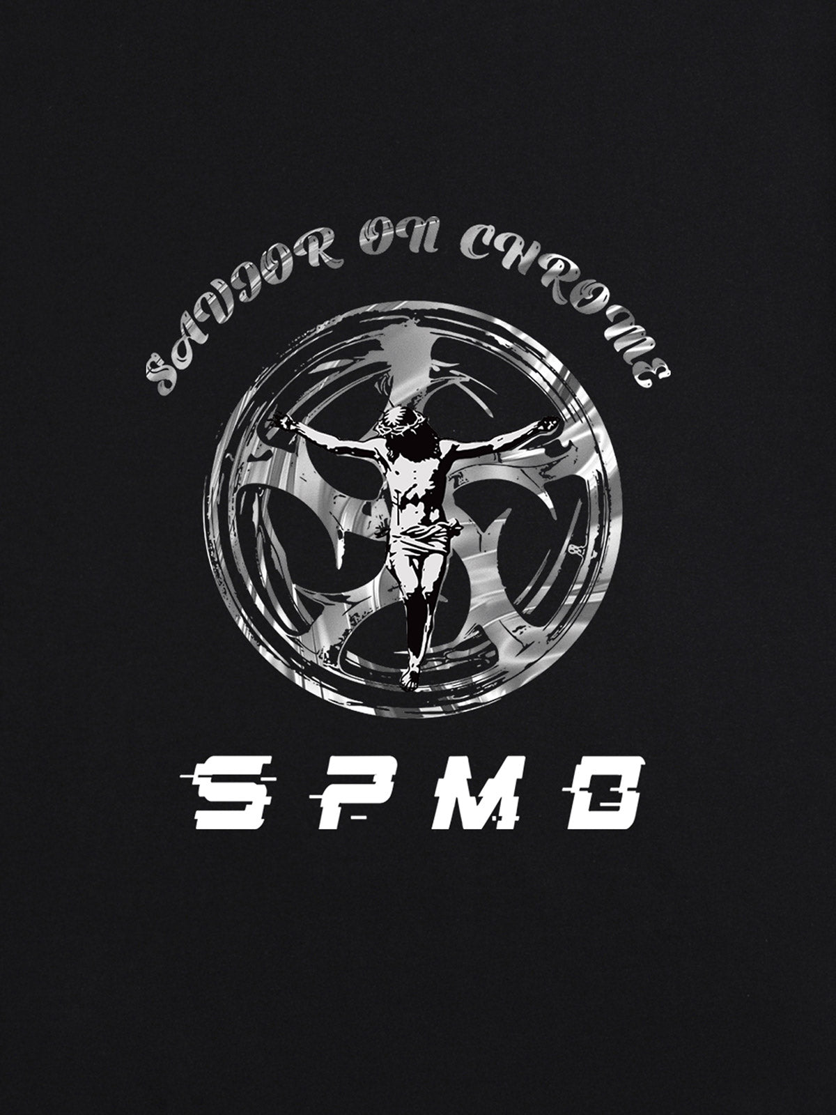SAVIOR ON CHROME Graphic T-Shirt 