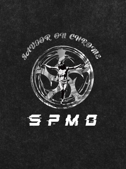 SAVIOR ON CHROME Graphic T-Shirt 