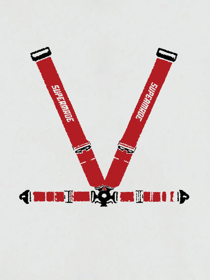 Racing seat belt Design Hoodie 