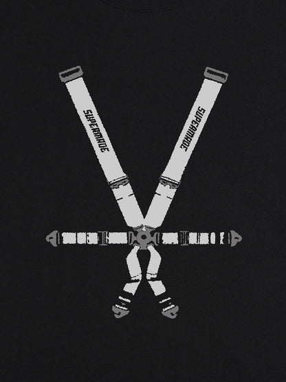 Original Racing seatbelt graphic T-shirt 