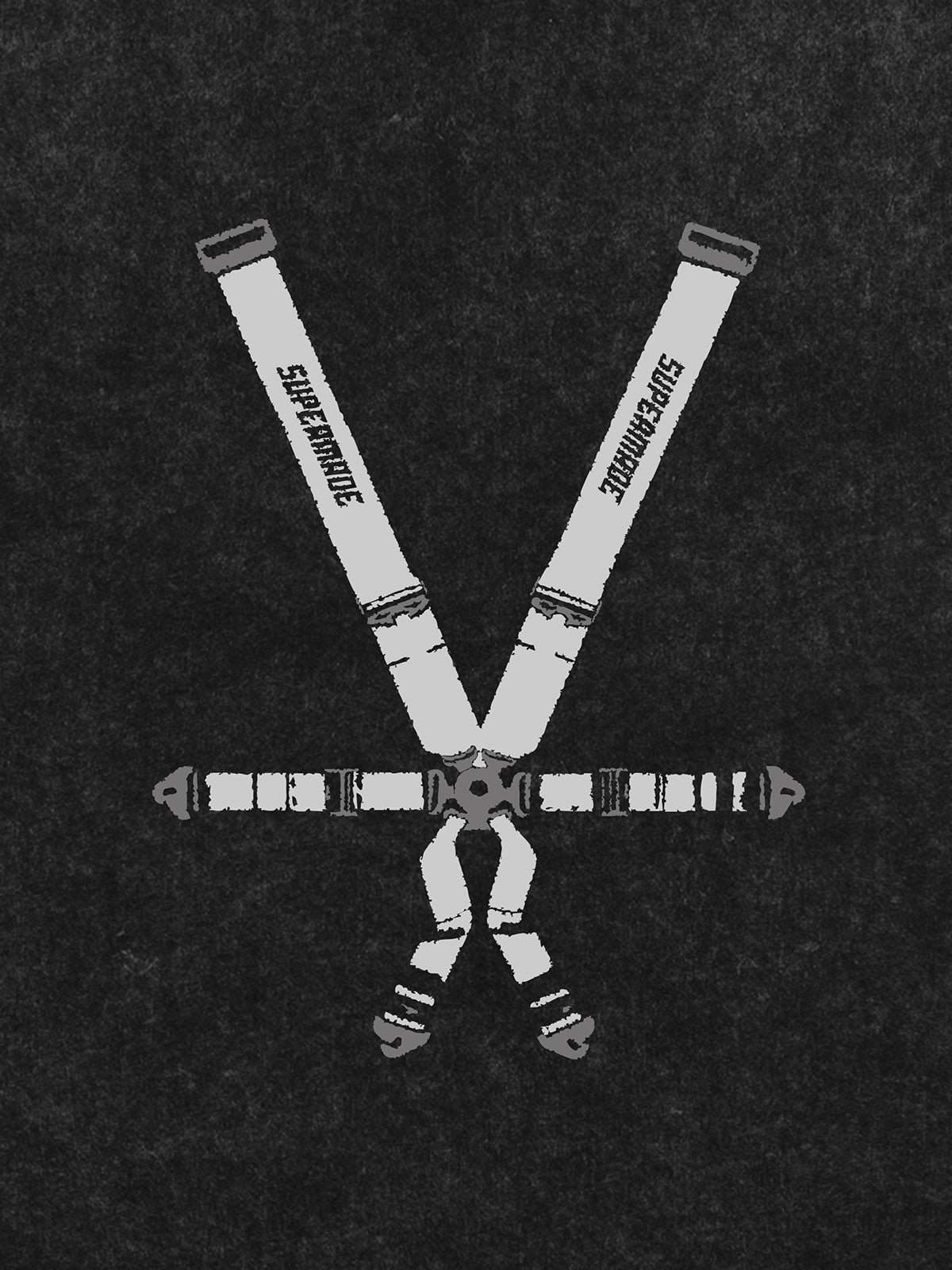 Original Racing seatbelt graphic T-shirt 