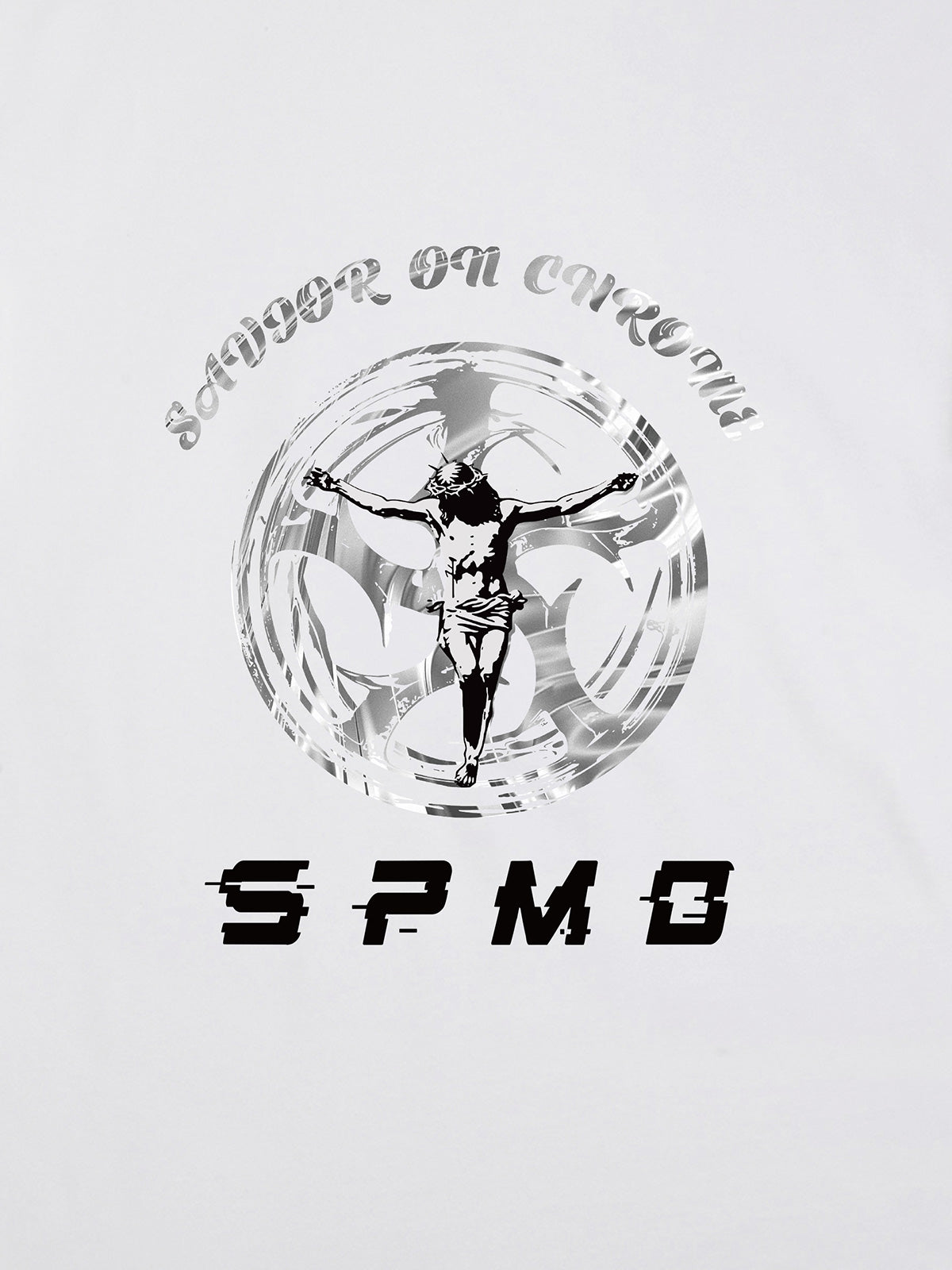 SAVIOR ON CHROME Graphic T-Shirt 