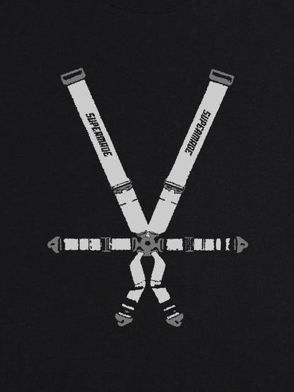 Racing Seat Belt Graphic Sweatshirt 
